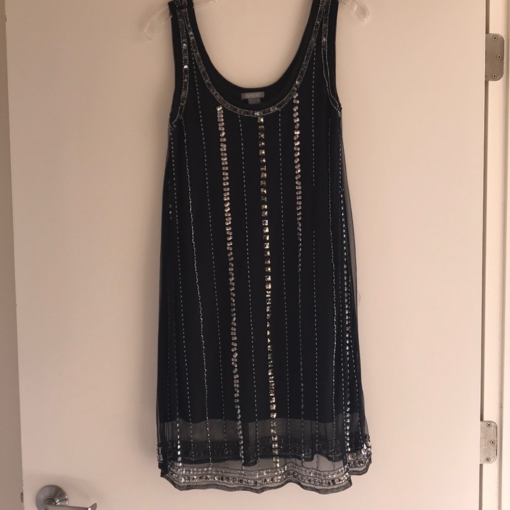 Angie Black Cocktail Dress